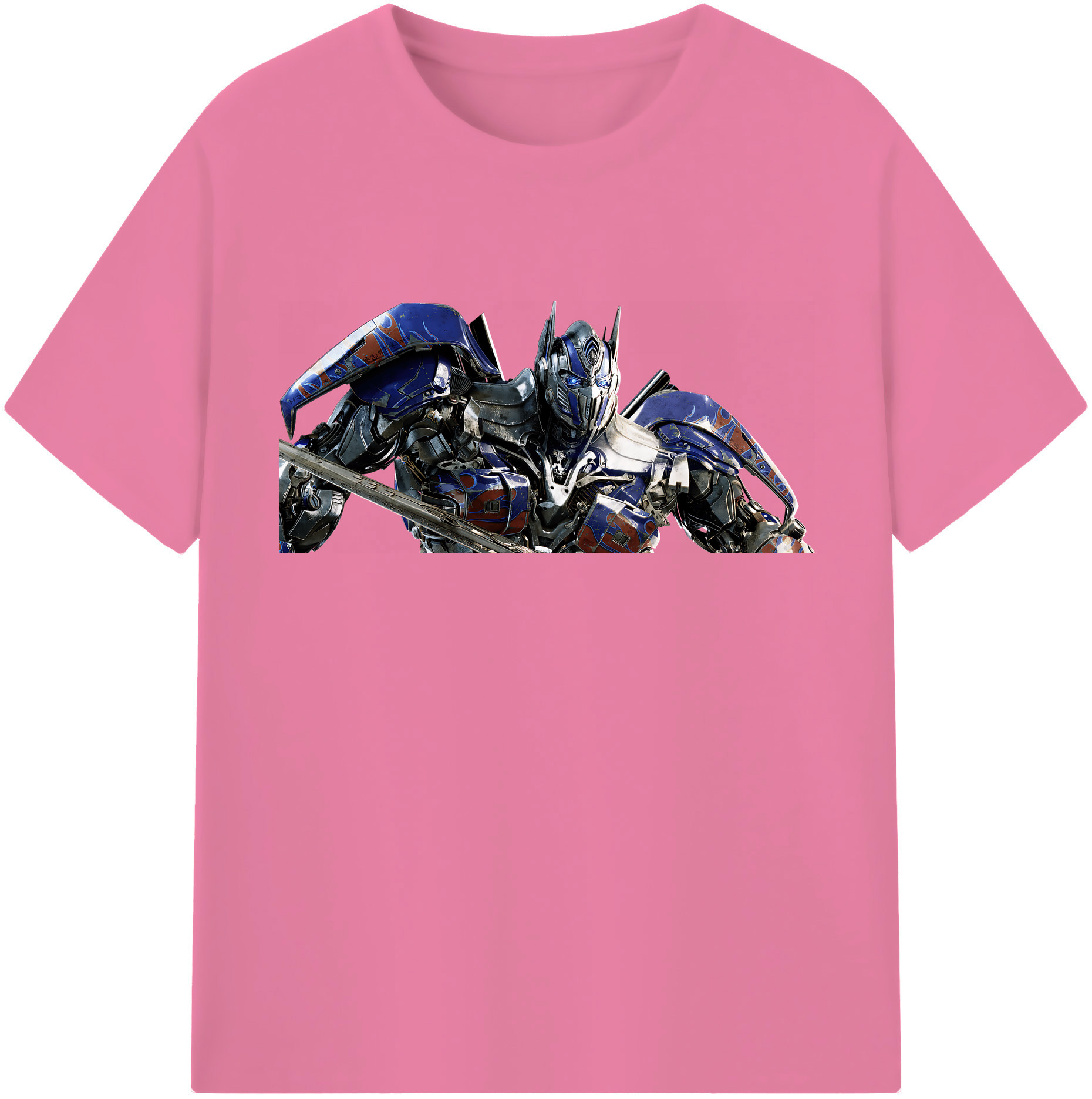 （画像用） Transformers トランスフォーマー 綿100％半袖Tシャツ（フロントプリント）